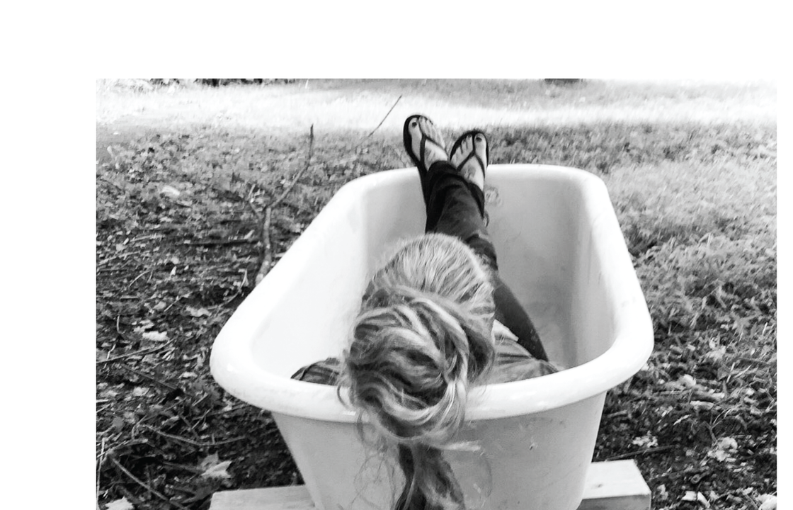 A quiet, characterful black-and-white photograph from Hallie Goodman's world