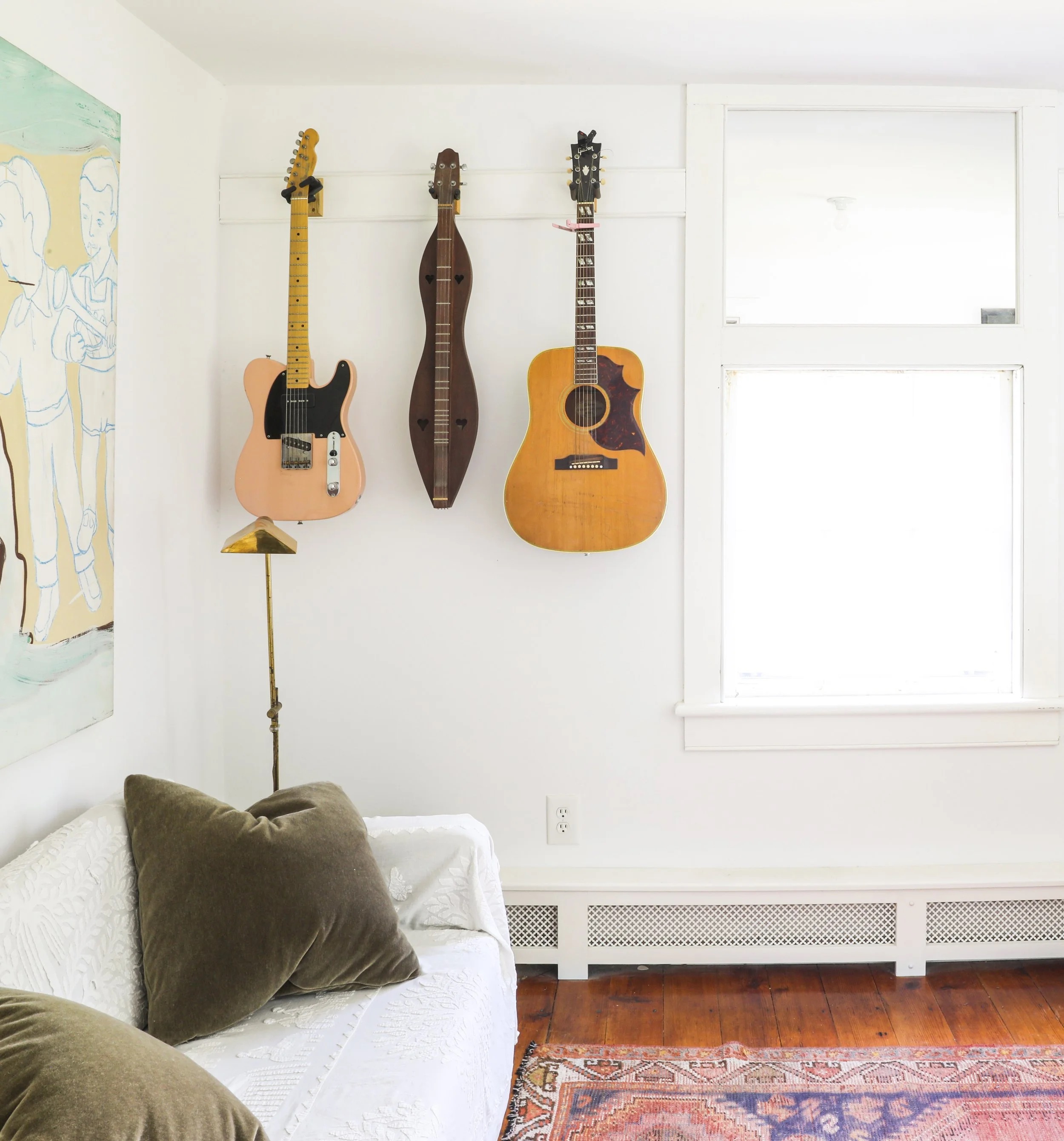 A thoughtful, collected creative room