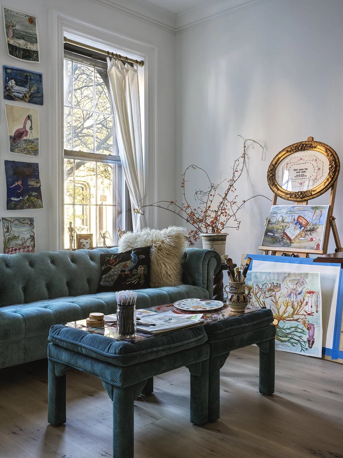 A creative room designed to spark inspiration