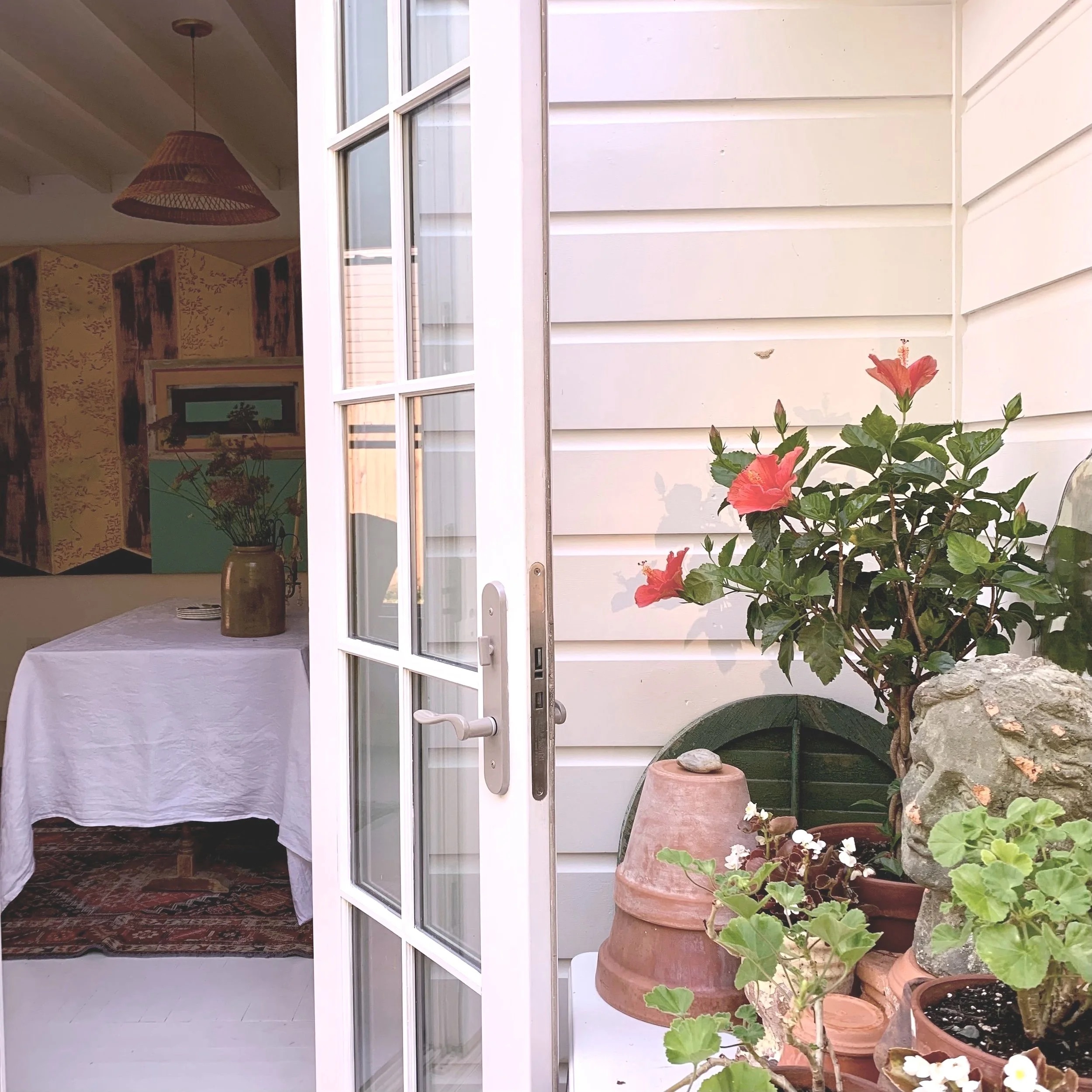 A vignette of one-of-a-kind pieces gathered by Hallie Goodman