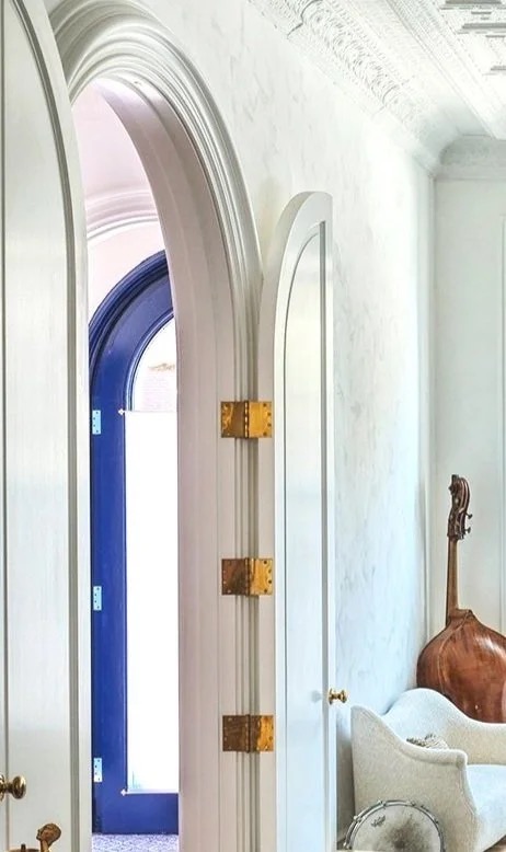 A living room with characterful, storied antiques