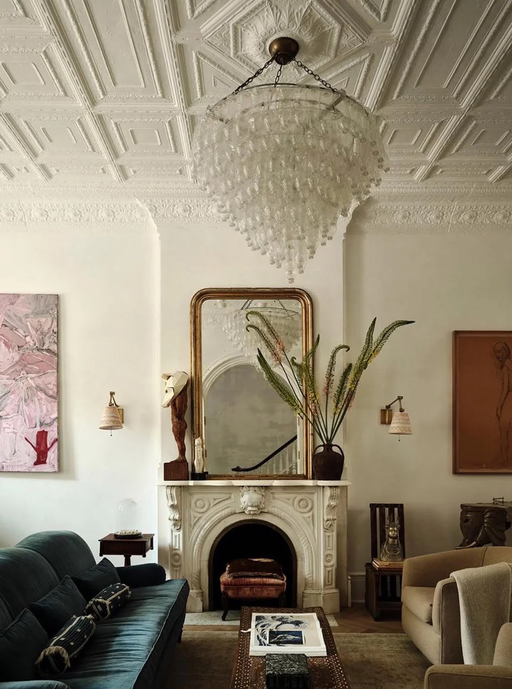A soulful living room by Hallie Goodman